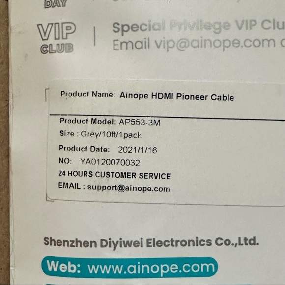 5/$15💥10’ HDMI Pioneer Cable Wire Video Audio High Speed USB Connection Charge - Picture 10 of 11